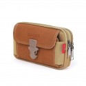 Men's Fanny Pack Mobile Phone Bag Canvas Solid Color Daily Outdoor Horizontal Khaki 6.5 Inch Horizontal Green 6.5 Inch Vertical Green 6.5 Inch Vertical Khaki 6.5 Inch