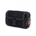 Men's Fanny Pack Mobile Phone Bag Canvas Solid Color Daily Outdoor Horizontal Khaki 6.5 Inch Horizontal Green 6.5 Inch Vertical Green 6.5 Inch Vertical Khaki 6.5 Inch