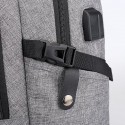 Men's Laptop Bag Backpack Solid Color Daily Office & Career Light Blue Black Dark Blue