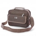 Men's Messenger Bag Briefcase Crossbody Bag Polyester Solid Color Daily Outdoor Office & Career Card Medium Hijab Backpack Length 26cm Black Medium Hijab Backpack Length 26cm Black Small Hijab