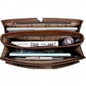 Men's Handbags Shoulder Messenger Bag Laptop Bag Briefcase PU Leather Belt Zipper Solid Color Formal Office & Career Black Brown / Top Handle Bag