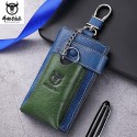 Men's Coin Purse Nappa Leather Cowhide Zipper