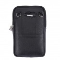 Men's Leather Bag Bum Bag Fanny Pack Coin Purse Mobile Phone Bag Cowhide Solid Color Daily Holiday Going out