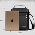 Men's Messenger Bag Shoulder Messenger Bag Crossbody Bag Oxford Cloth Zipper Office & Career Black Brown