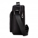 Men's Messenger Bag Shoulder Messenger Bag Crossbody Bag Oxford Cloth Zipper Office & Career Black Brown