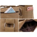Men's Canvas Bag Messenger Bag Shoulder Messenger Bag Crossbody Bag Canvas Daily Outdoor Green Black Khaki Brown