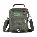 Men's 2022 Messenger Bag Crossbody Bag Nylon Zipper Solid Color Daily Outdoor Green Black Army Green Khaki