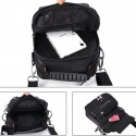 Men's 2022 Messenger Bag Crossbody Bag Nylon Zipper Solid Color Daily Outdoor Green Black Army Green Khaki