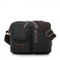 Men's Canvas Bag Messenger Bag Shoulder Messenger Bag Crossbody Bag Canvas Vintage Daily Green Black Khaki Coffee