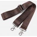 Men's Messenger Bag Shoulder Strap Shoulder Messenger Bag Crossbody Bag Cowhide Zipper Daily Office & Career Dark Brown Black Brown Coffee