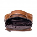 Men's Unisex 2022 Crossbody Bag Polyester Nappa Leather Zipper Plain Fashion Daily Outdoor Black Brown