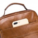 Men's Unisex 2022 Crossbody Bag Polyester Nappa Leather Zipper Plain Fashion Daily Outdoor Black Brown