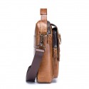 Men's Unisex 2022 Crossbody Bag Polyester Nappa Leather Zipper Plain Fashion Daily Outdoor Black Brown
