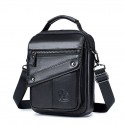 Men's Unisex 2022 Crossbody Bag Polyester Nappa Leather Zipper Plain Fashion Daily Outdoor Black Brown