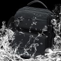 Men's Retro Handbags Crossbody Bag Oxford Cloth Polyester Zipper Solid Color Daily Going out Black Gray Army Green