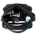 Men's Retro Handbags Crossbody Bag Oxford Cloth Polyester Zipper Solid Color Daily Going out Black Gray Army Green