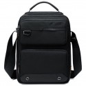Men's Retro Handbags Crossbody Bag Oxford Cloth Polyester Zipper Solid Color Daily Going out Black Gray Army Green