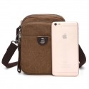 Men's Evening Bag 2022 Canvas Bag Crossbody Bag Canvas Zipper Solid Color Daily Outdoor Black Gray Army Green Khaki
