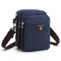 Men's Evening Bag 2022 Canvas Bag Crossbody Bag Canvas Zipper Solid Color Daily Outdoor Black Gray Army Green Khaki