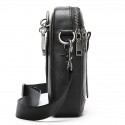Men's Bum Bag Messenger Bag Sling Bags Fanny Pack Mobile Phone Bag Crossbody Bag Nappa Leather Cowhide Zipper Daily Black