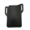 ekphero men vintage casual genuine leather 6.3/7.2 inch phone bag waist bag pouch leather belt bag purse