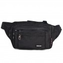 Unisex Bum Bag Fanny Pack Oxford Cloth Zipper Plain Daily Outdoor Black Army Green Red