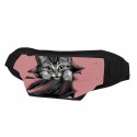 Unisex Bum Bag Messenger Bag Fanny Pack Canvas Zipper Daily Outdoor Blue Black Army Green Dusty Rose