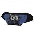 Unisex Bum Bag Messenger Bag Fanny Pack Canvas Zipper Daily Outdoor Blue Black Army Green Dusty Rose