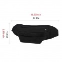 Unisex Bum Bag Messenger Bag Fanny Pack Canvas Zipper Daily Outdoor Blue Black Army Green Dusty Rose