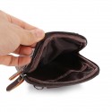 Men's 2022 Bum Bag Messenger Bag Mobile Phone Bag Messenger Bag Cowhide Zipper Plain Daily Date Black Coffee