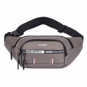 Men's Fanny Pack Sling Shoulder Bag Oxford Cloth Zipper Solid Color Daily Outdoor Blue Black Gray Champagne