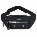 Men's Fanny Pack Sling Shoulder Bag Oxford Cloth Zipper Solid Color Daily Outdoor Blue Black Gray Champagne
