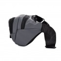 Men's Fanny Pack Sling Shoulder Bag Oxford Cloth Zipper Solid Color Daily Outdoor Blue Black Gray Champagne