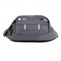 Men's Fanny Pack Sling Shoulder Bag Oxford Cloth Zipper Solid Color Daily Outdoor Blue Black Gray Champagne