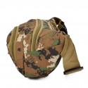 Men's Sling Shoulder Bag Oxford Cloth Zipper Geometric Daily Outdoor Earth Yellow Black Gray Khaki