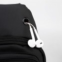 Men's Fanny Pack Sling Shoulder Bag Polyester Zipper Solid Color Daily Going out Black Gray Dark Blue