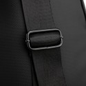 Men's Fanny Pack Sling Shoulder Bag Polyester Zipper Solid Color Daily Going out Black Gray Dark Blue
