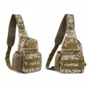 Men's Sling Shoulder Bag Oxford Cloth Zipper Solid Color Daily Outdoor Gray Green Earth Yellow Green Black