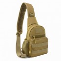 Men's Sling Shoulder Bag Oxford Cloth Zipper Solid Color Daily Outdoor Gray Green Earth Yellow Green Black