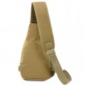 Men's Sling Shoulder Bag Oxford Cloth Zipper Solid Color Daily Outdoor Gray Green Earth Yellow Green Black
