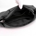 Men's Unisex Fanny Pack Sling Shoulder Bag Oxford Cloth Solid Color Daily Outdoor Amy Green Black Gray Navy Blue