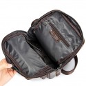 Men's 2022 Messenger Bag Sling Shoulder Bag Chest Bag Cowhide Zipper Plain Fashion Daily Outdoor Brown Coffee