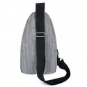 Unisex 2022 Messenger Bag Sling Shoulder Bag Chest Bag Date Office & Career Blue Black Gray