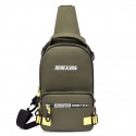 Men's Unisex Sling Shoulder Bag Oxford Cloth Geometric Daily Outdoor 609 black 609 gray 606 gray 606 black