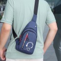 Men's Messenger Bag Sling Shoulder Bag Chest Bag Daily Blue Black Gray Red