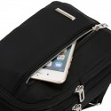 Men's Sling Shoulder Bag Nylon Zipper Solid Color Daily Outdoor Green Blue Black Gray