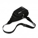Men's Sling Shoulder Bag Nylon Zipper Solid Color Daily Outdoor Green Blue Black Gray