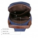 Men's Retro Canvas Bag Sling Shoulder Bag Canvas Zipper Plain Daily Going out Wine Black Gray Army Green