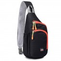 Men's Women's Sling Bags Sling Shoulder Bag Crossbody Bag Shoulder Bag Nylon Zipper Plain Daily Outdoor Green Black Blue Orange
