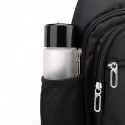 Men's Sling Shoulder Bag Nylon Zipper Solid Color Daily Office & Career Green Blue Black Gray